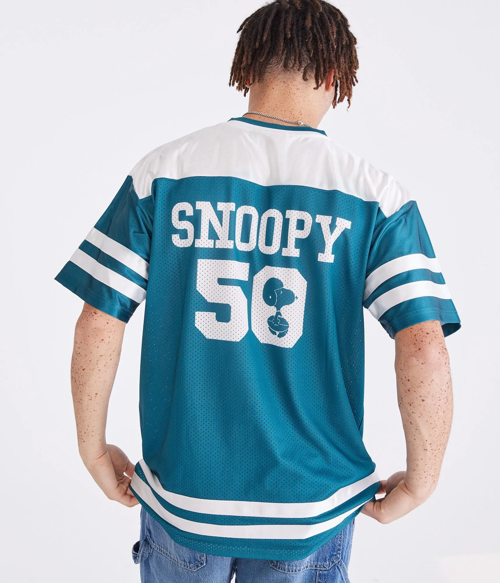 Aeropostale Peanuts | Aéropostale Snoopy Football Kicker Mesh Top