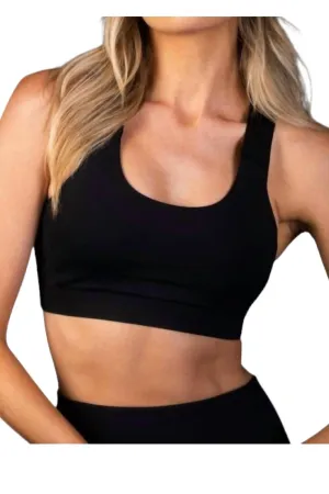 All Day Sports Bra In Black