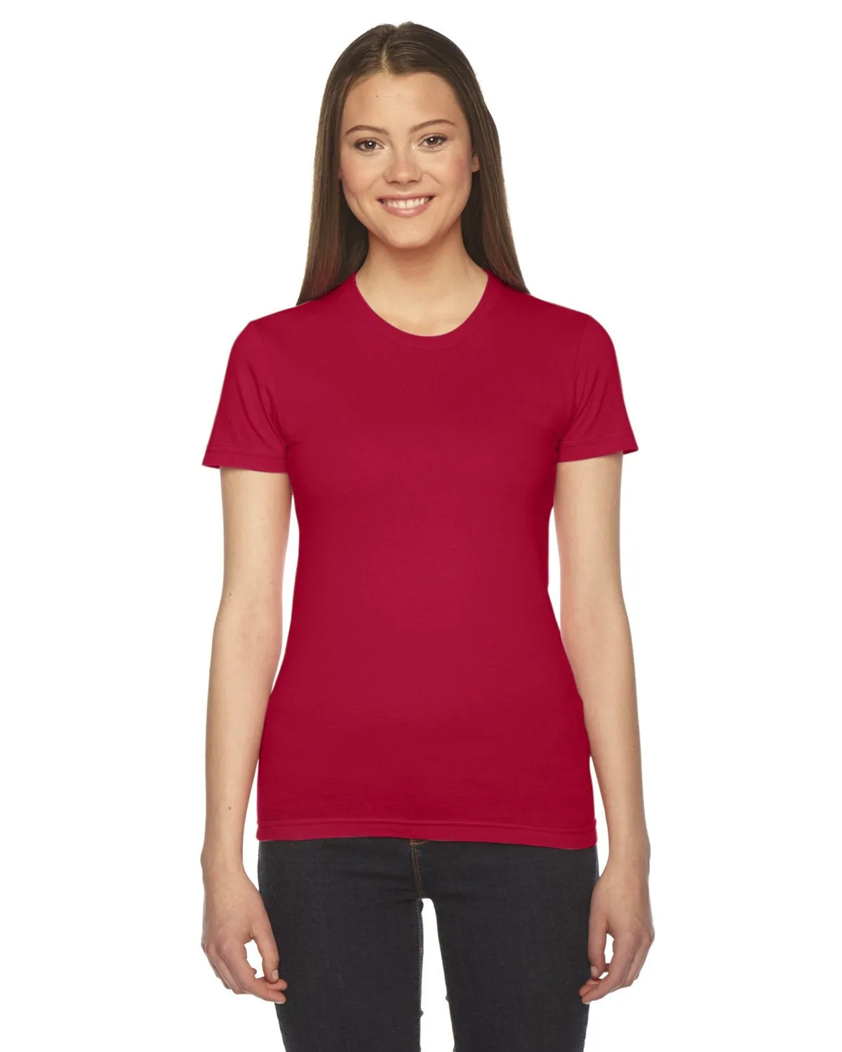 American Apparel 2102W Ladies' Fine Jersey Short-Sleeve T-Shirt