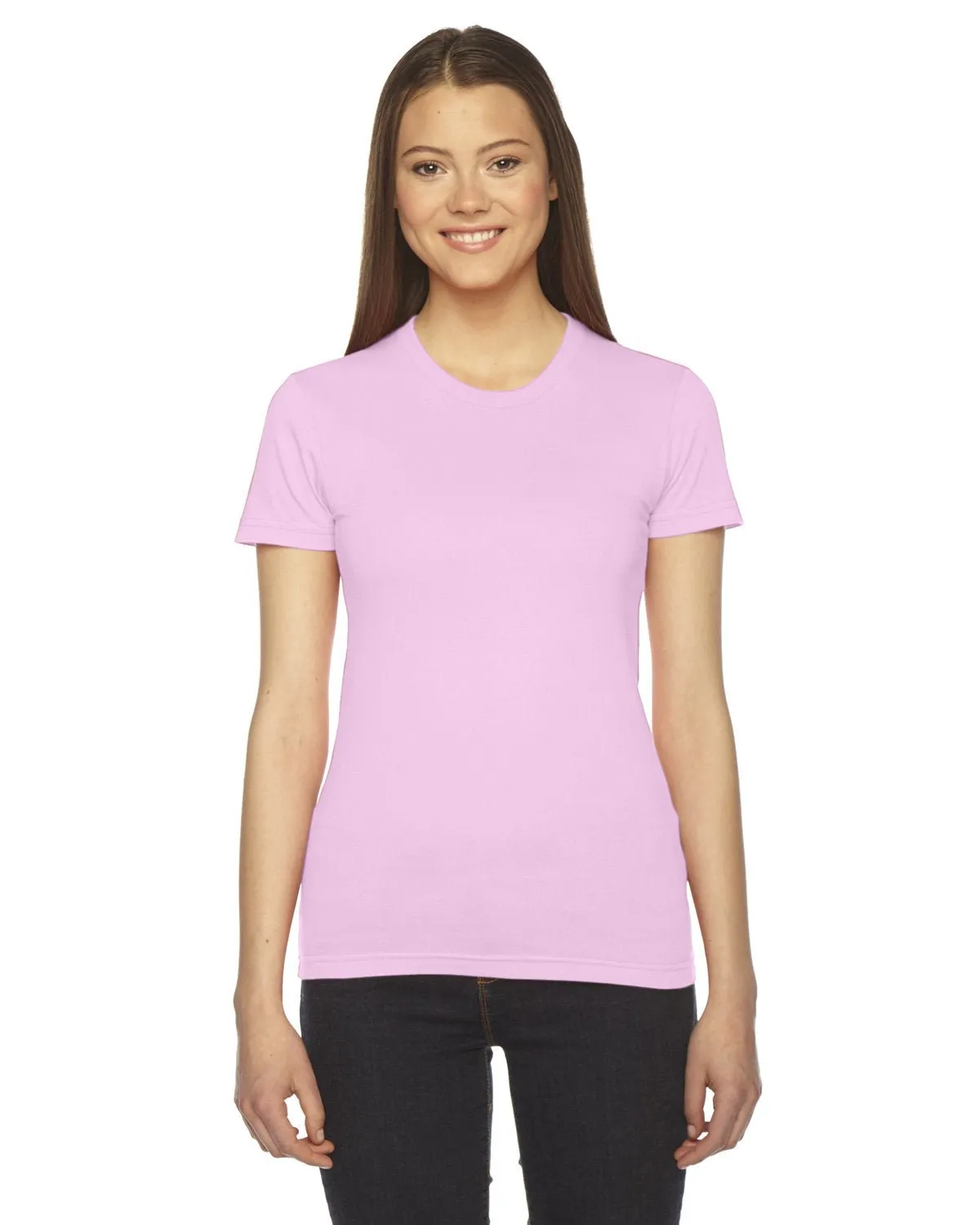 American Apparel 2102W Ladies' Fine Jersey Short-Sleeve T-Shirt