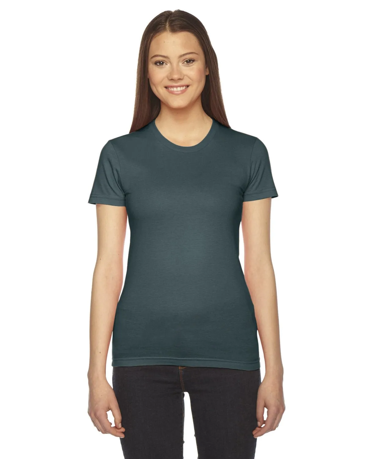 American Apparel 2102W Ladies' Fine Jersey Short-Sleeve T-Shirt