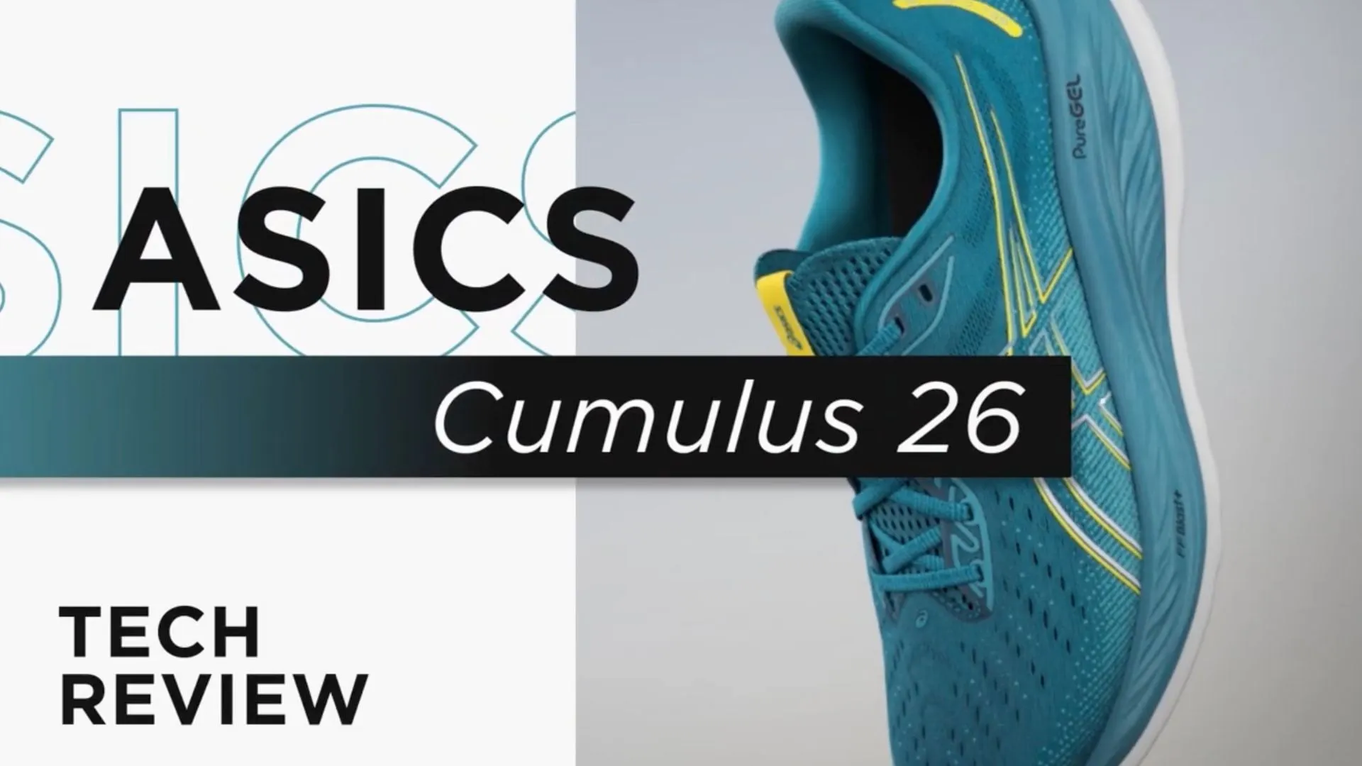 Asics Gel Cumulus 26 - Black - Mint Tint