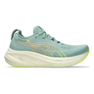 Asics Gel Nimbus 26 - Light Celadon - Safety Yellow