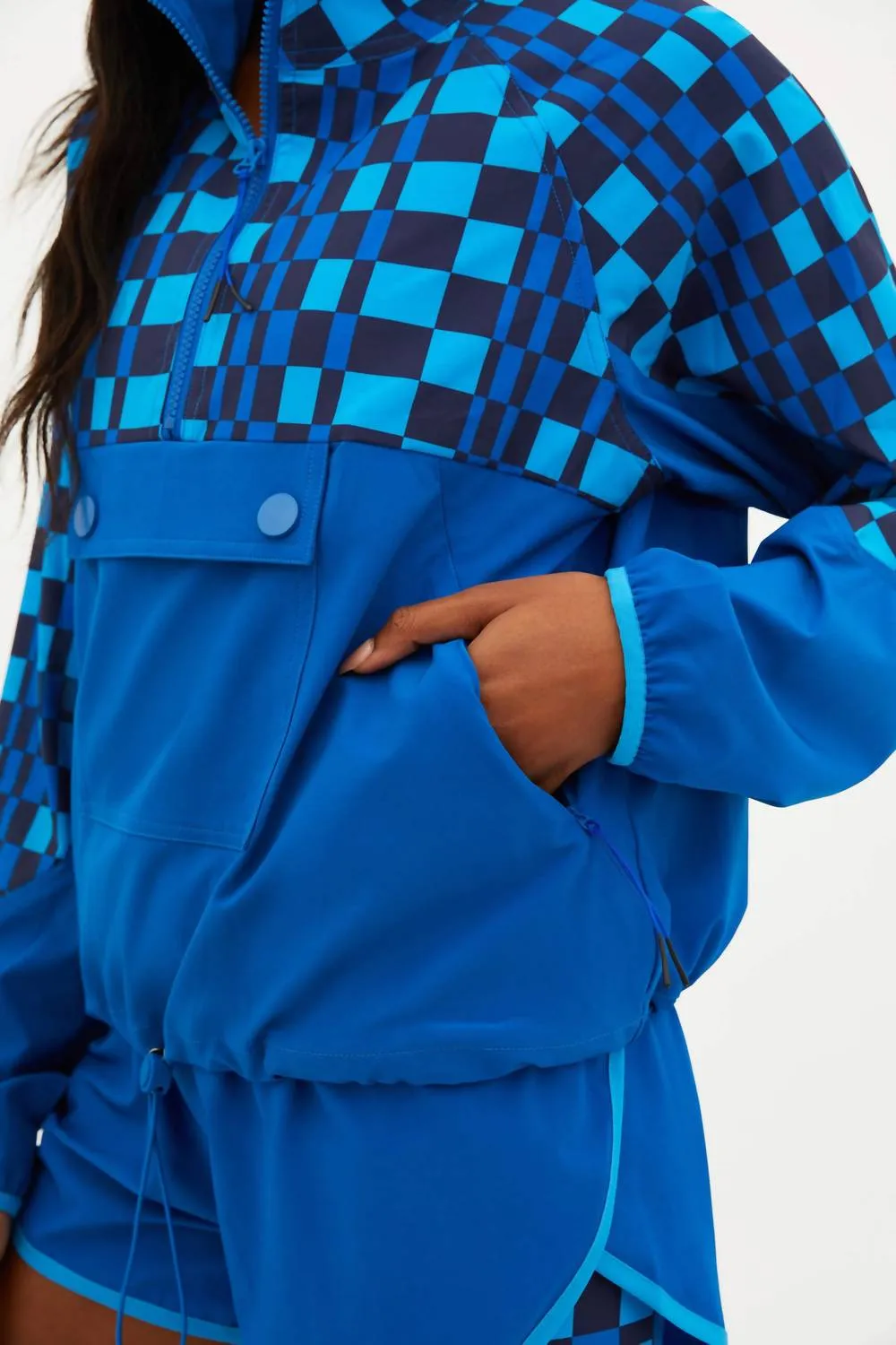 Atticus Pullover In Imperial Blue Check