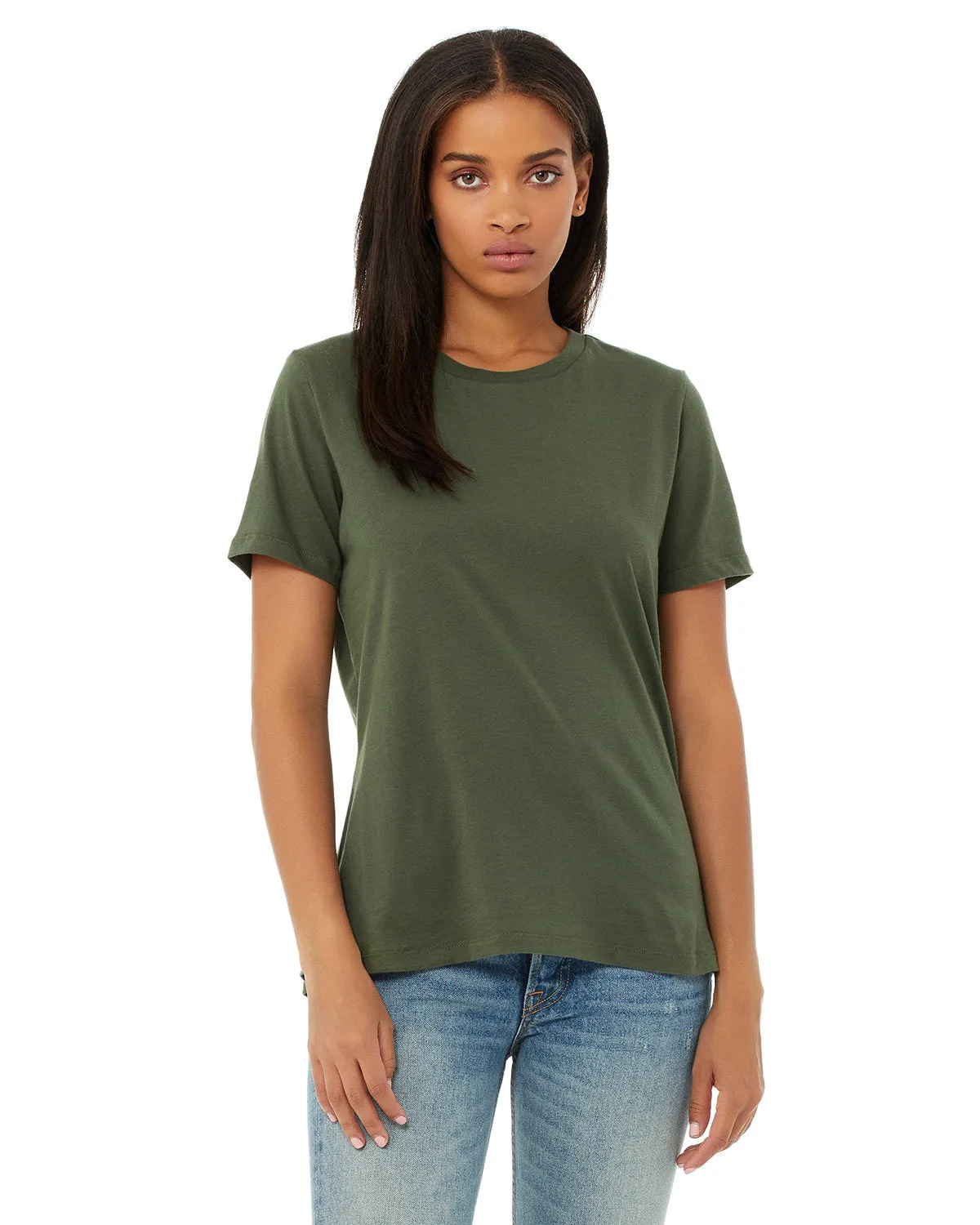 Bella   Canvas B6400 Ladies' Relaxed Jersey Short-Sleeve T-Shirt