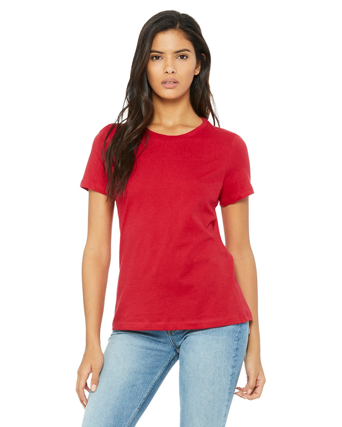 Bella   Canvas B6400 Ladies' Relaxed Jersey Short-Sleeve T-Shirt