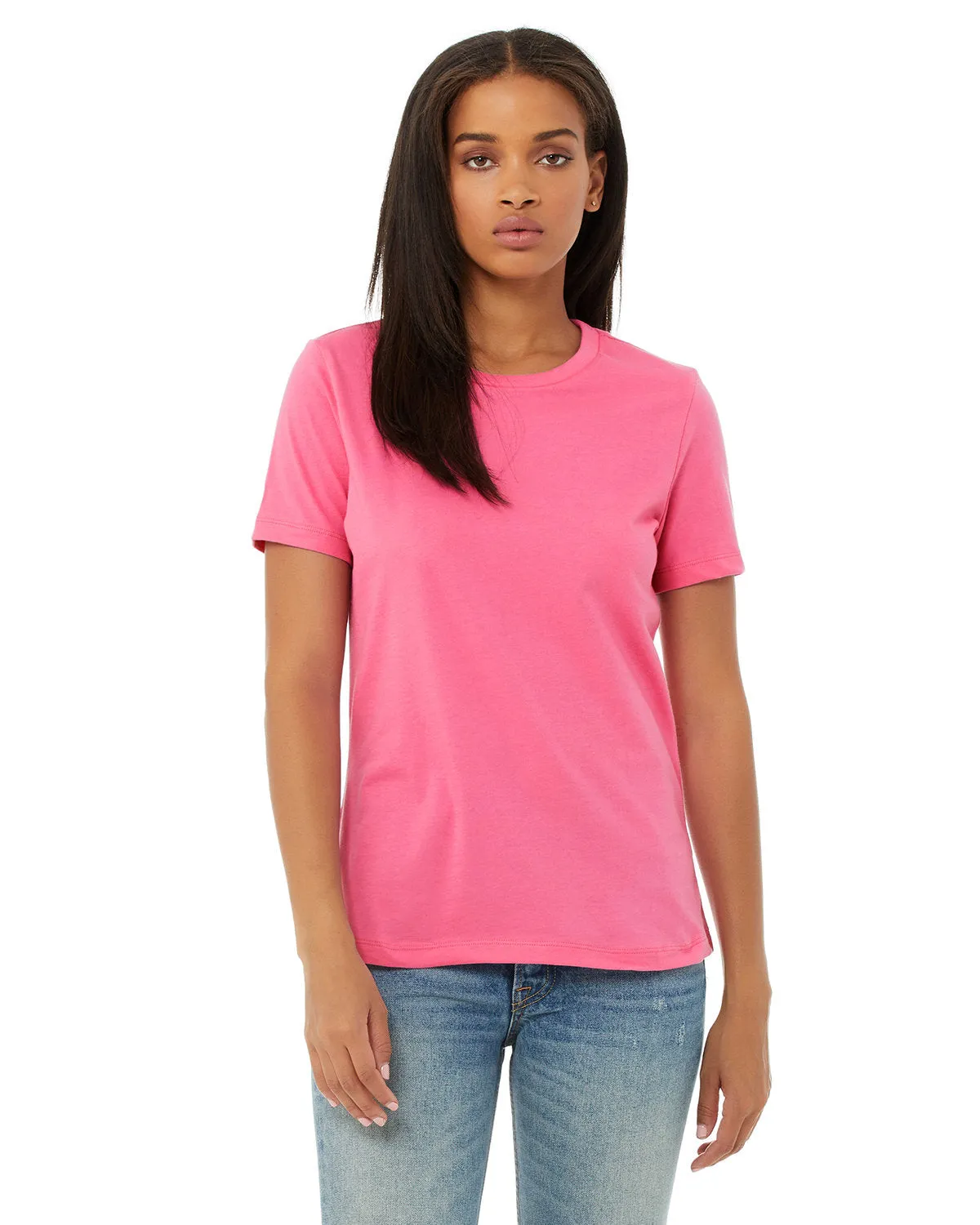 Bella   Canvas B6400 Ladies' Relaxed Jersey Short-Sleeve T-Shirt
