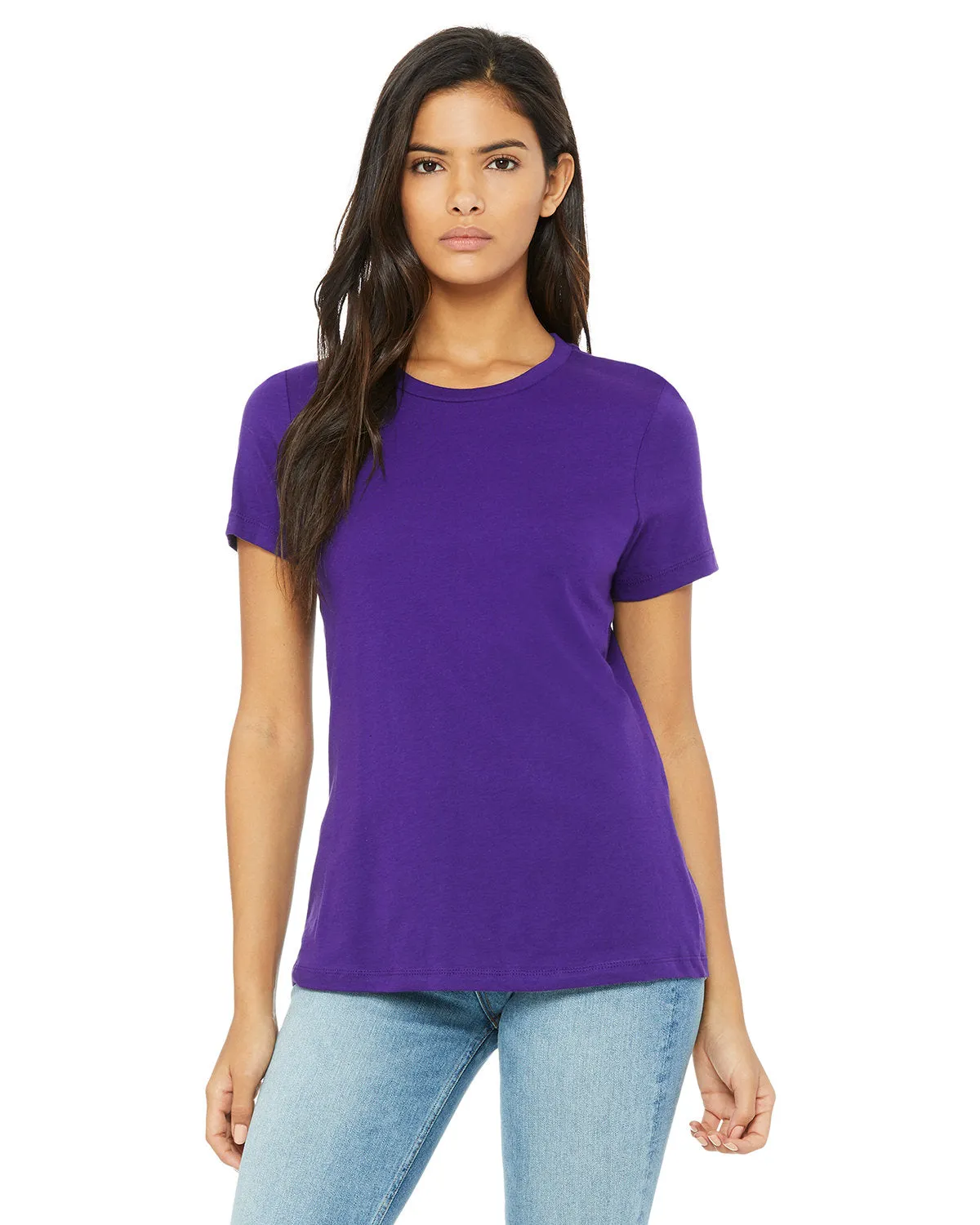 Bella   Canvas B6400 Ladies' Relaxed Jersey Short-Sleeve T-Shirt