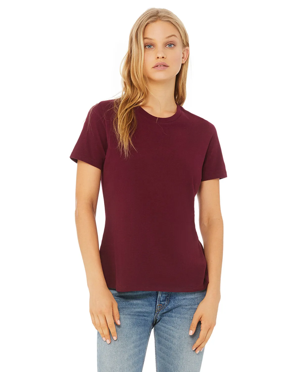 Bella   Canvas B6400 Ladies' Relaxed Jersey Short-Sleeve T-Shirt