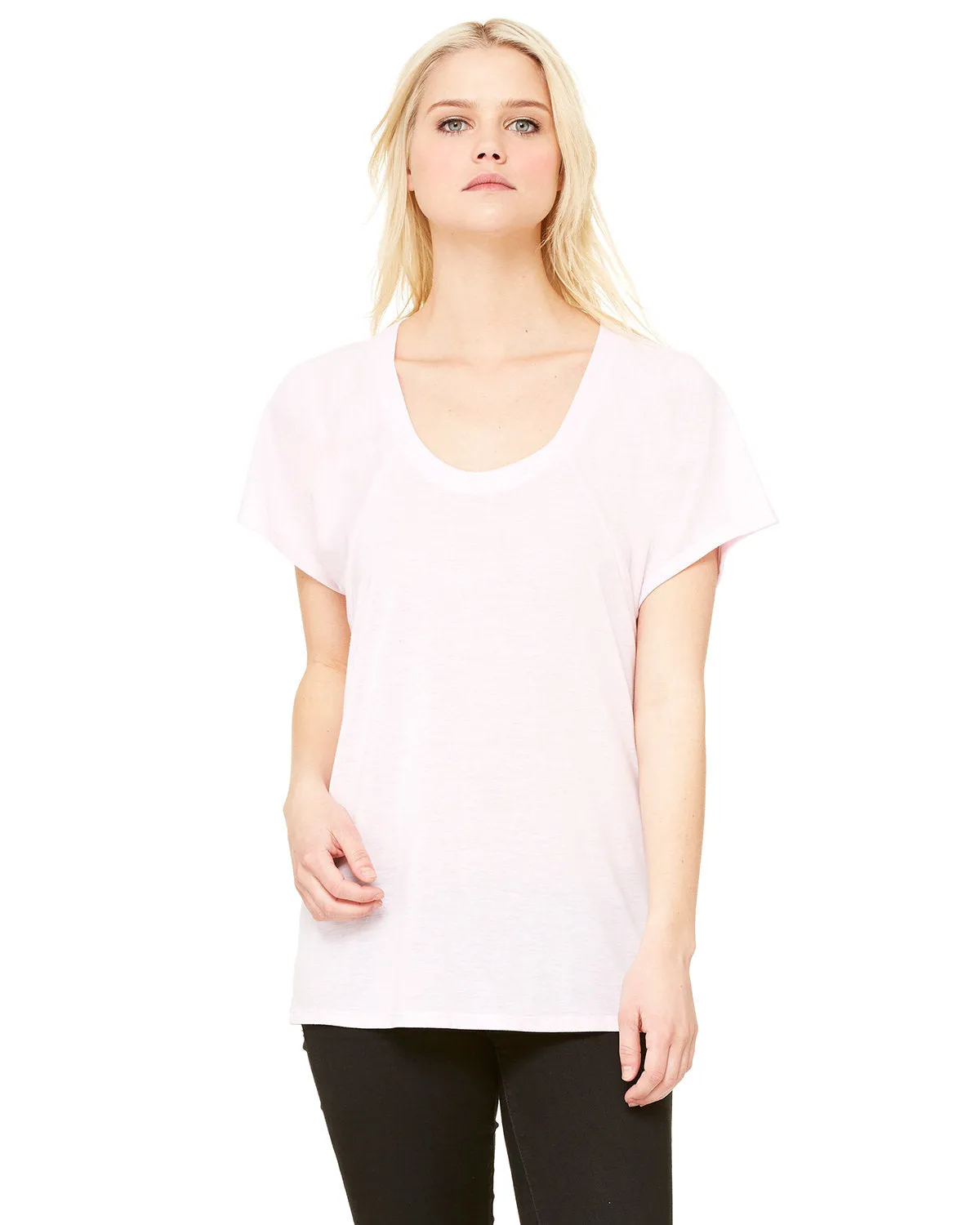 Bella   Canvas B8801 Ladies' Flowy Raglan T-Shirt