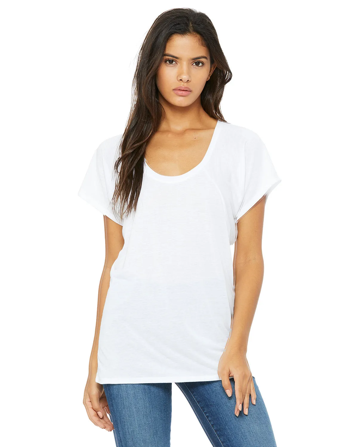 Bella   Canvas B8801 Ladies' Flowy Raglan T-Shirt