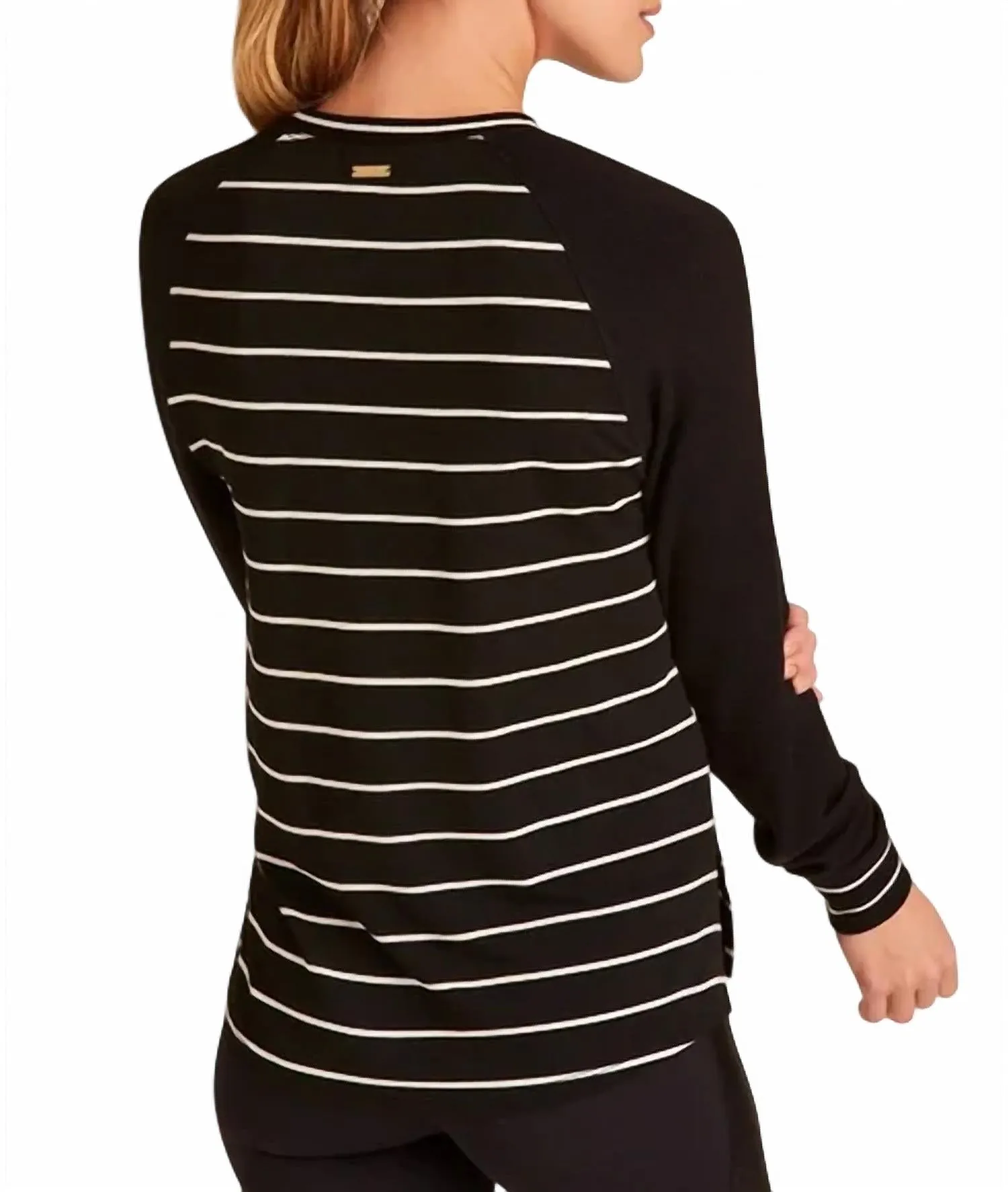 Breeze Sweatshirt In Black/white