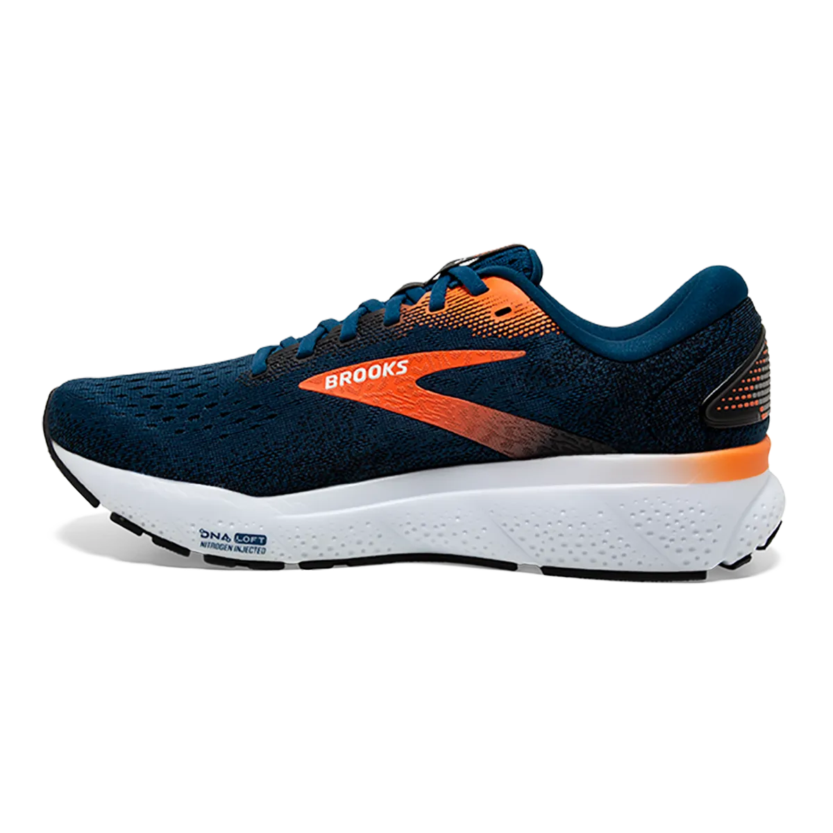 Brooks Ghost 16 - Blue Opal - Black - Nasturtium
