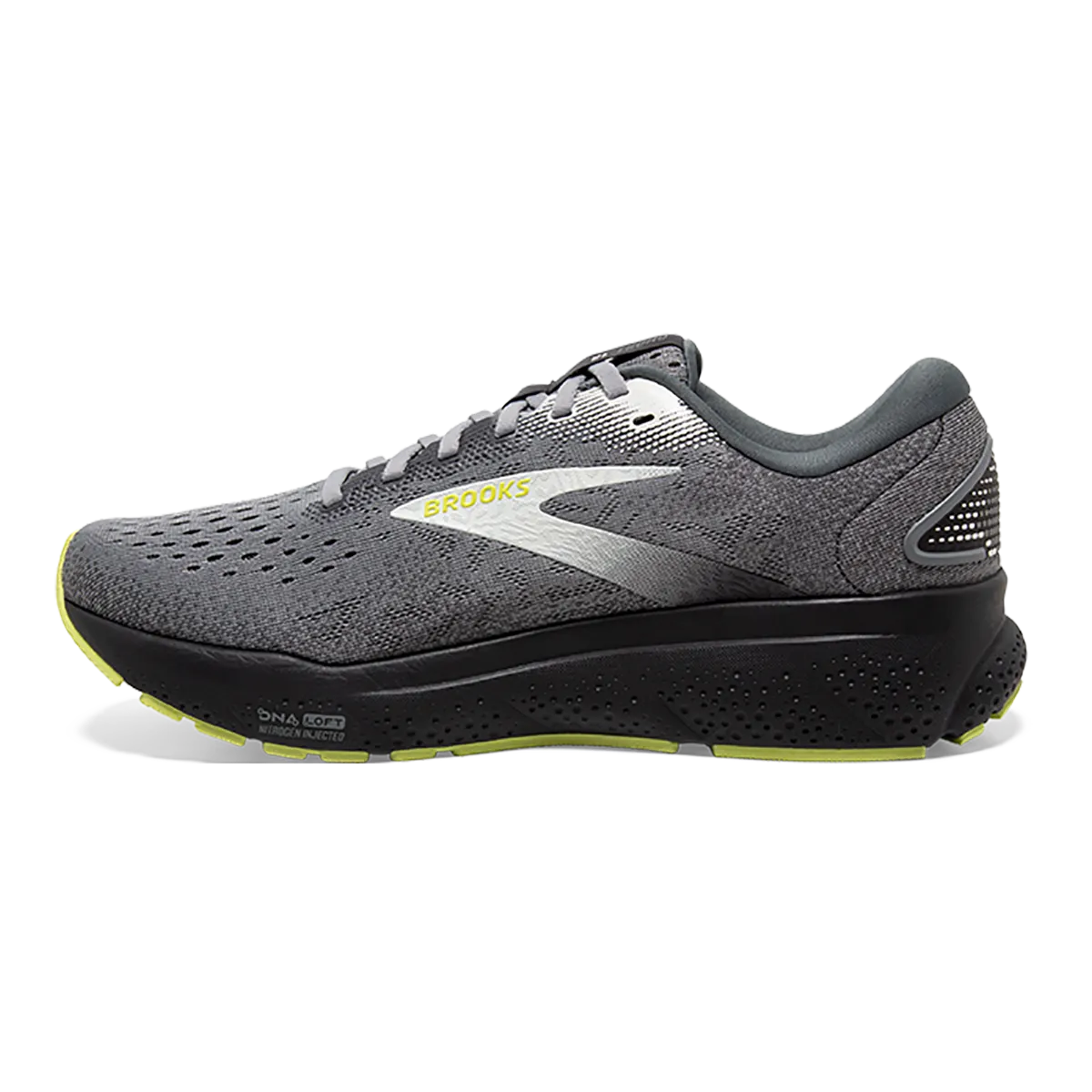 Brooks Ghost 16 - Primer - Grey - Lime