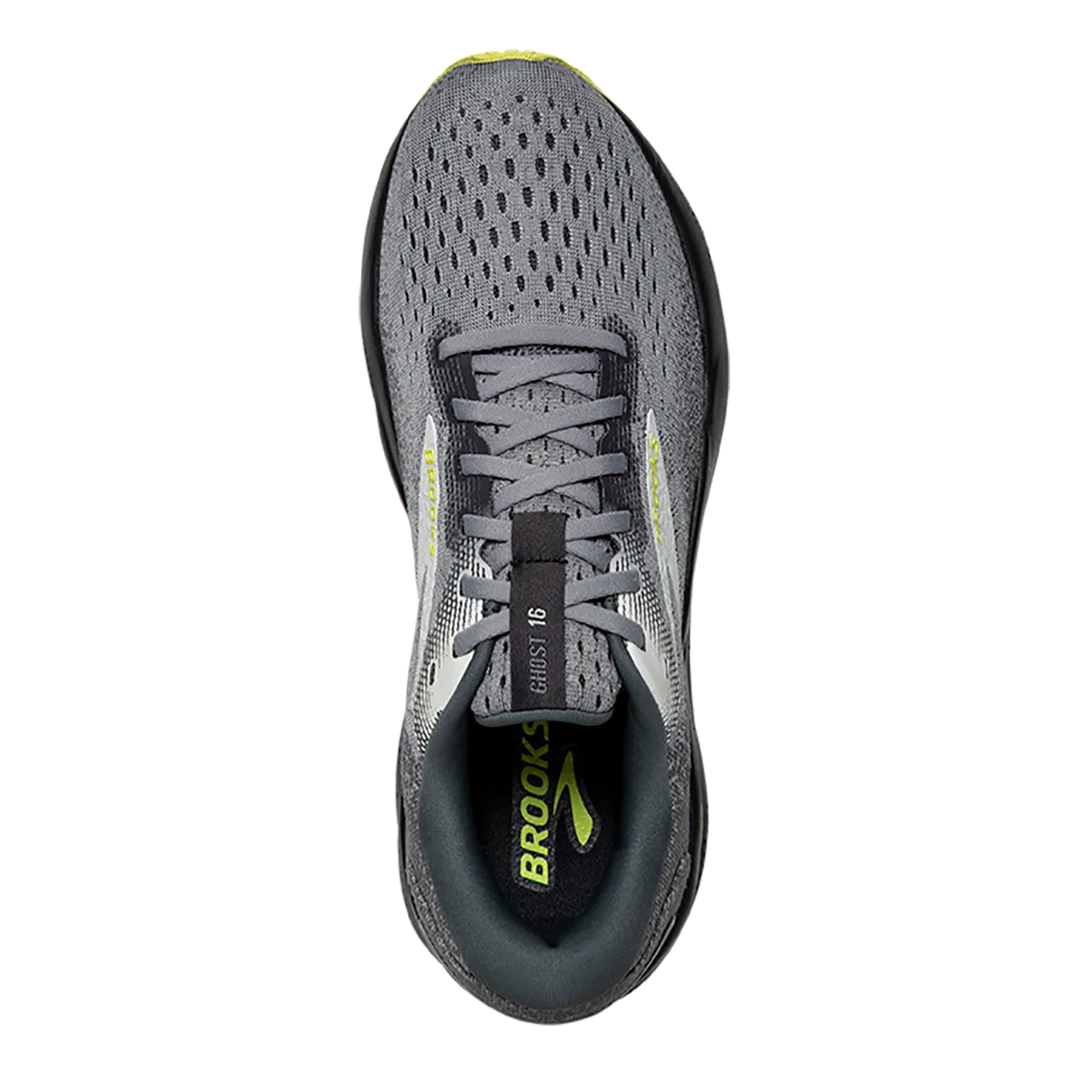Brooks Ghost 16 - Primer - Grey - Lime