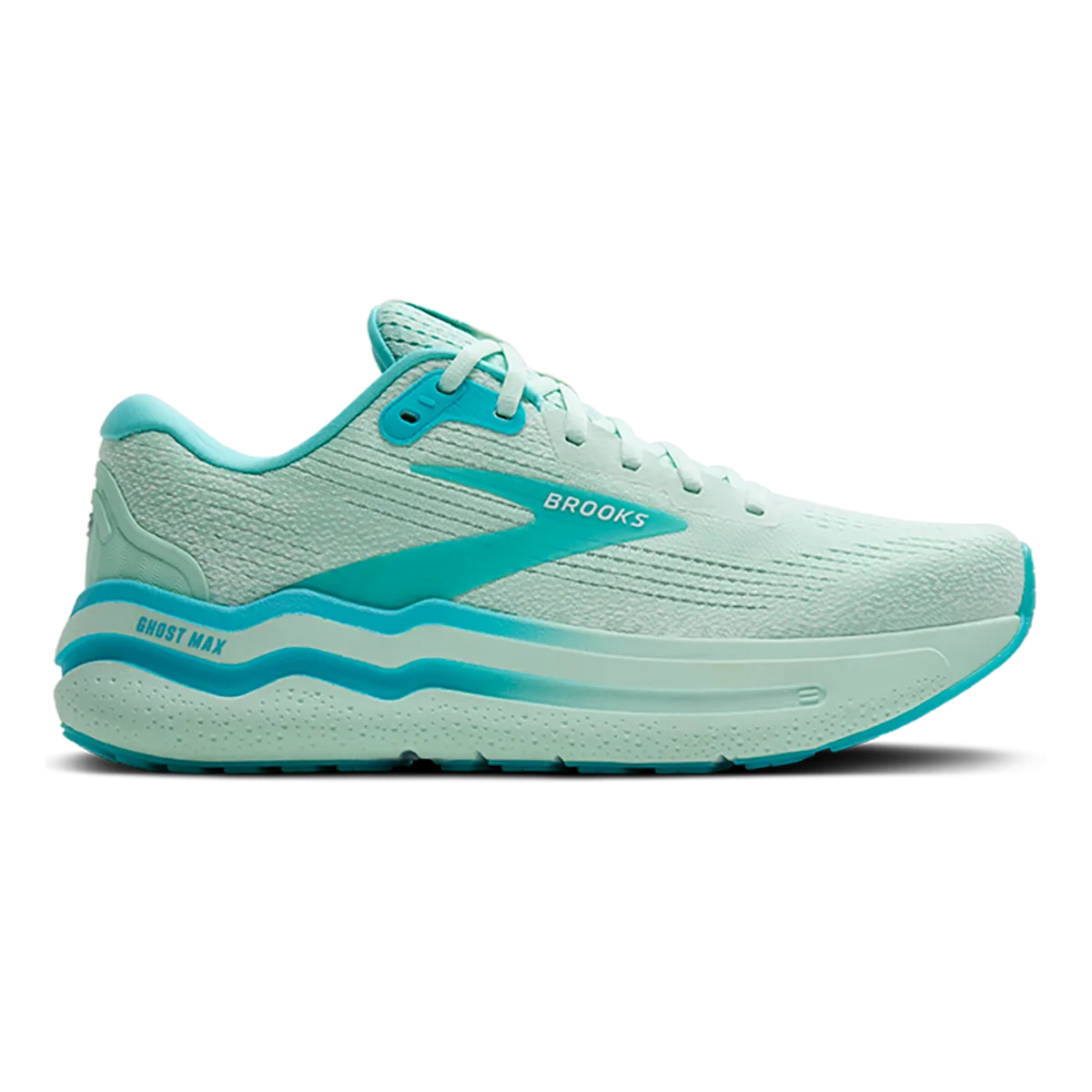 Brooks Ghost Max 2 - HoneyDew - Blue - White