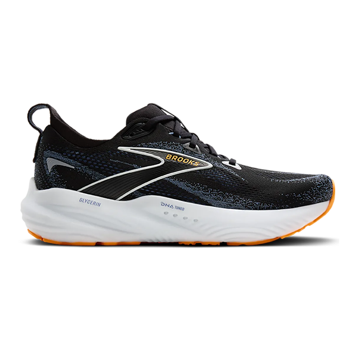 Brooks Glycerin 22 Black - Country Blue - Orange Pop