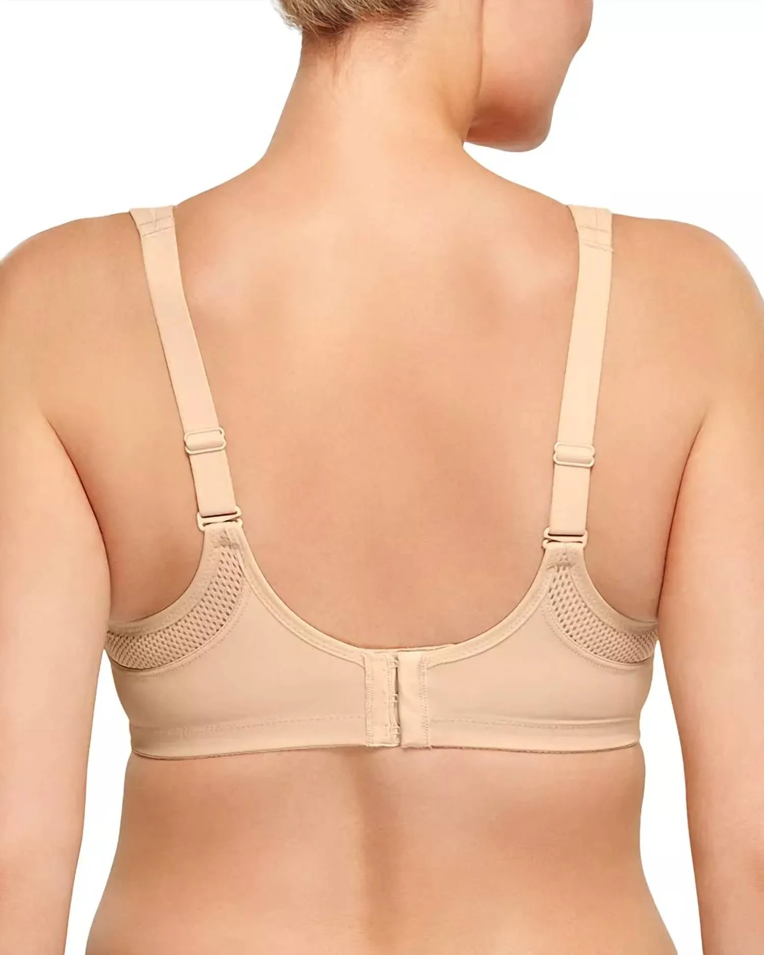 Contour Underwire Sports Bra In Sand