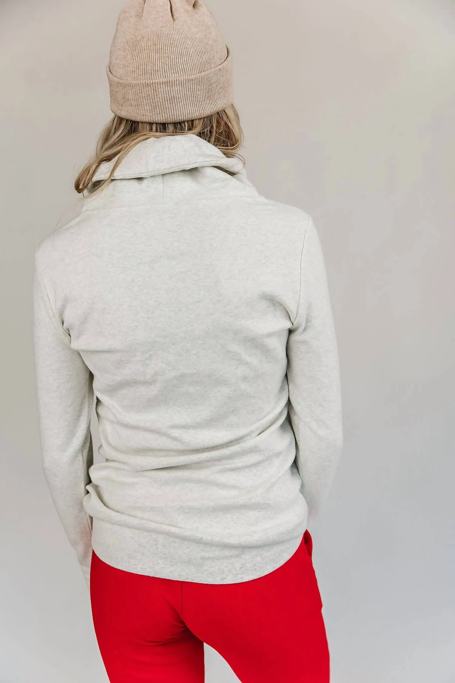 Cowlneck Sweatshirt In Merry
