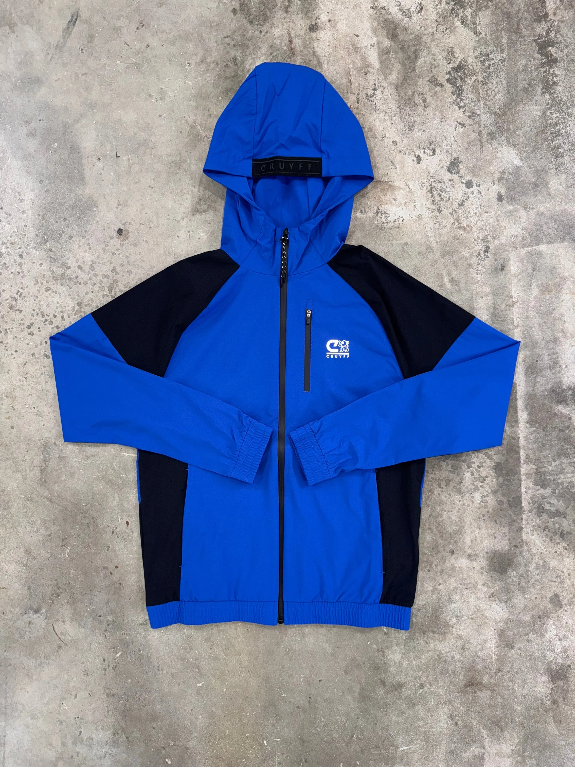 Cruyff Elite Woven Jacket - Blue / Black