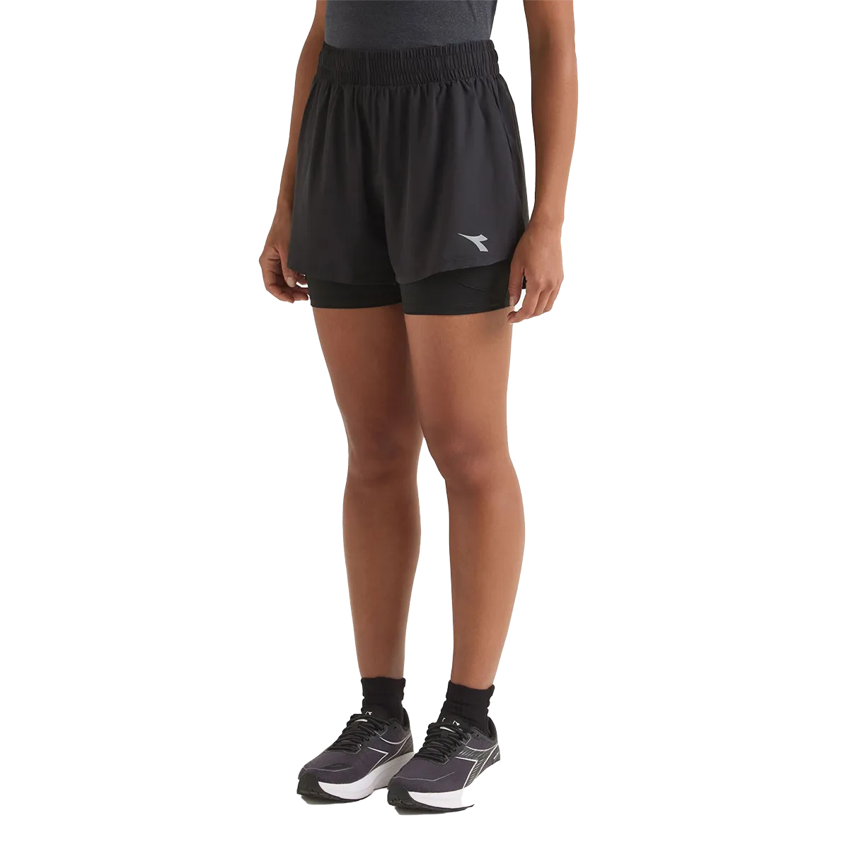 Diadora L. Shorts 2in1 5'' Run Crew