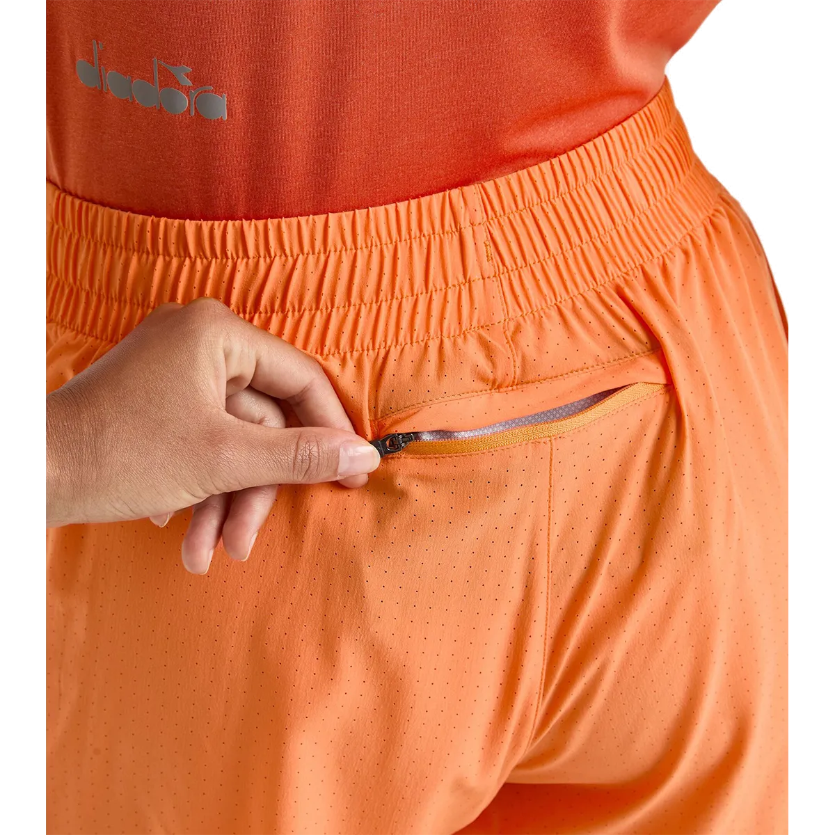 Diadora L. Shorts 2in1 5'' Run Crew