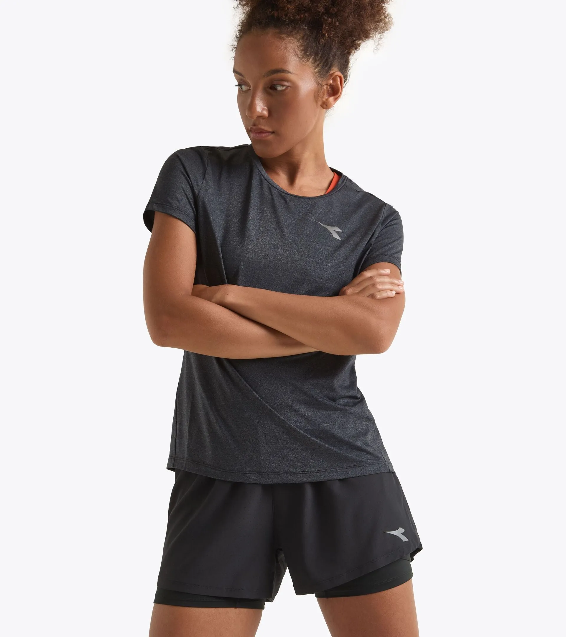 Diadora L. Shorts 2in1 5'' Run Crew