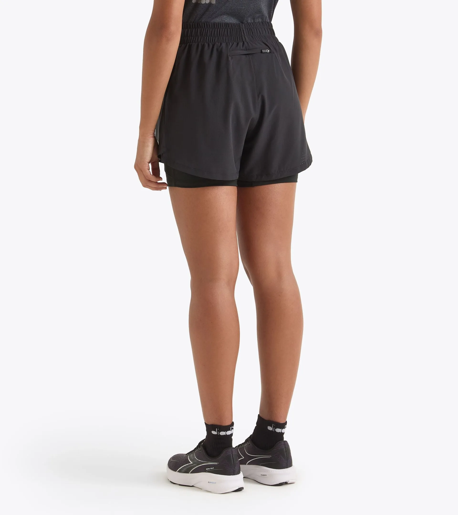 Diadora L. Shorts 2in1 5'' Run Crew