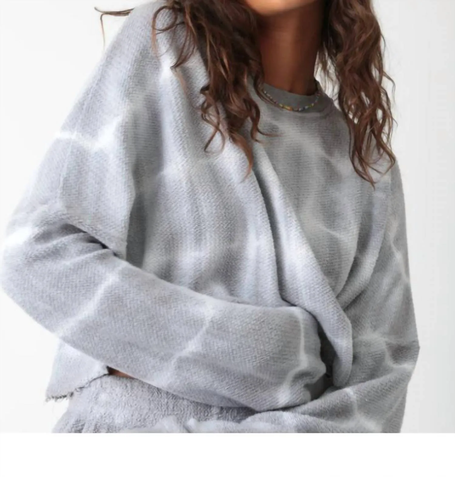 Drew Sweatshirt In Storm Grey