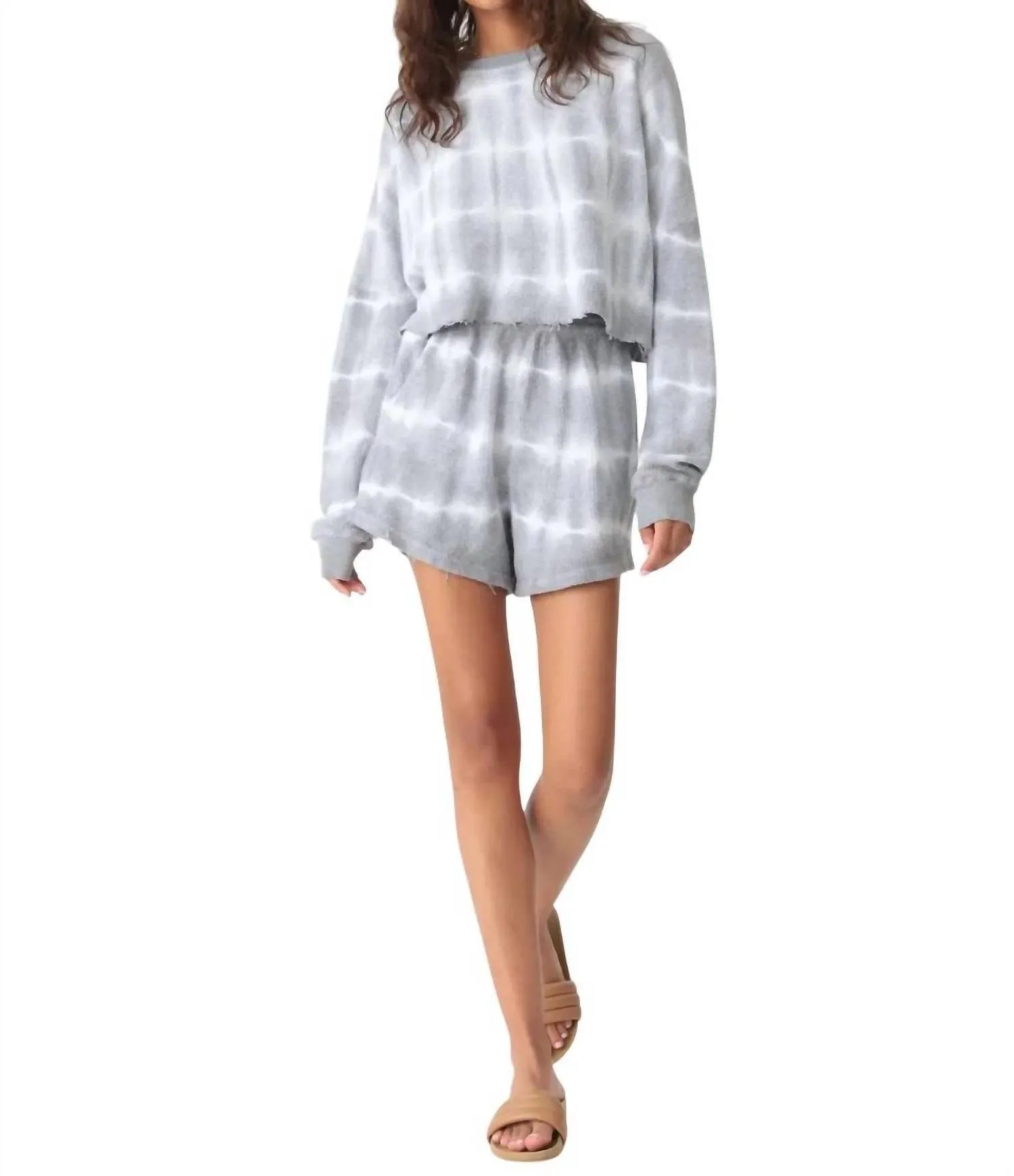 Drew Sweatshirt In Storm Grey