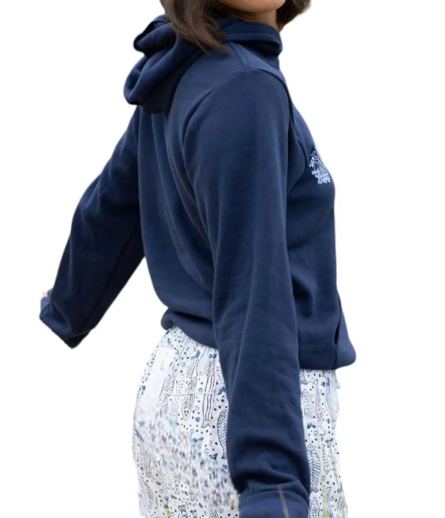 Endless Summer Nantucket Hoodie In Navy