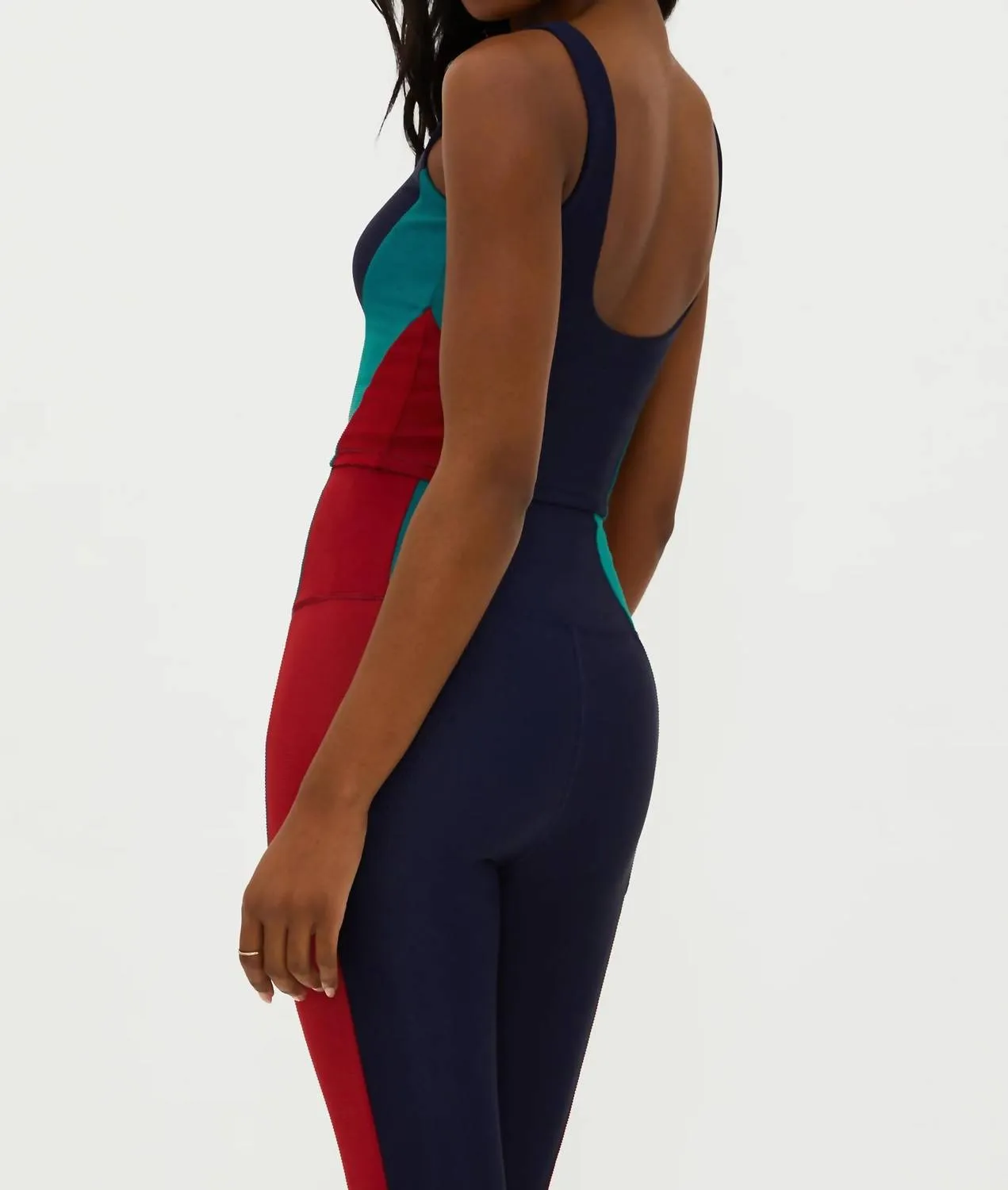 Grayson Performance Tank Bra In Navy