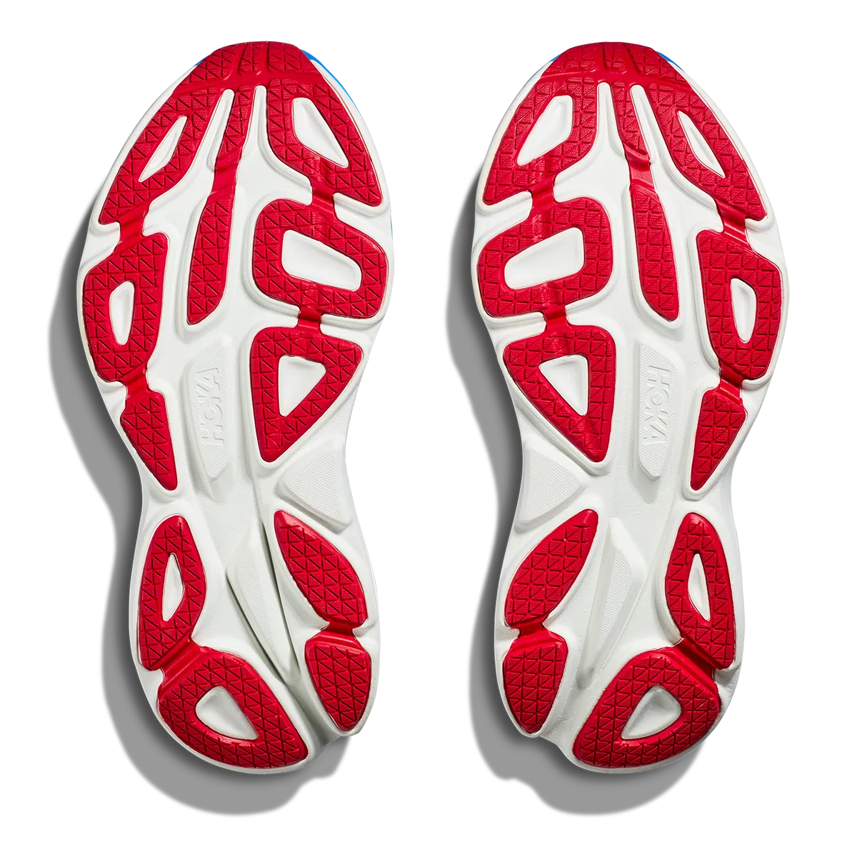 Hoka Bondi 8 - Blanc de Blanc - Virtual Blue