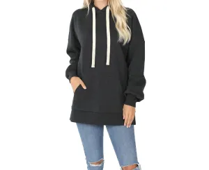 In The Hood Hoodie In Charcoal