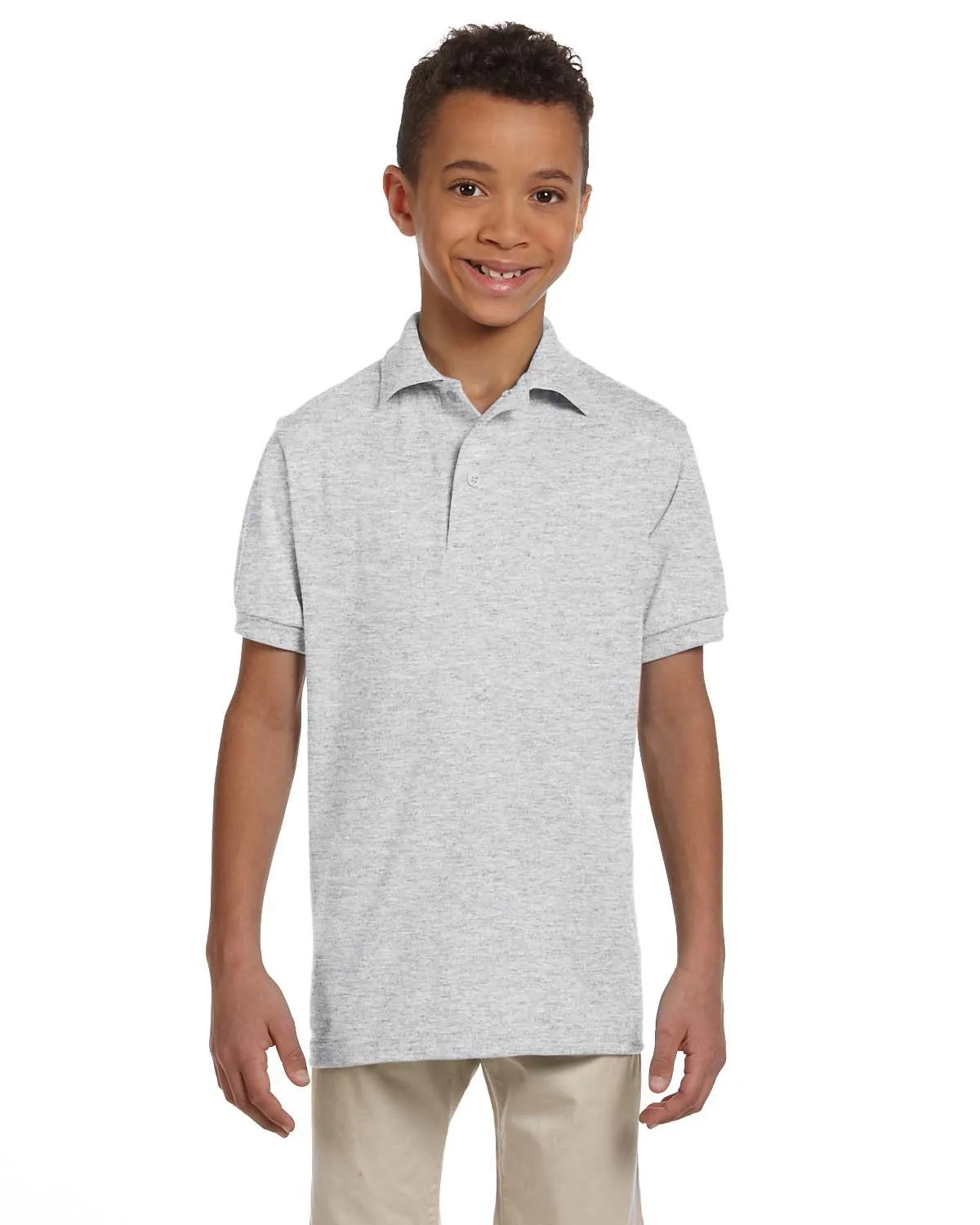 Jerzees 437Y Youth SpotShield Jersey Polo