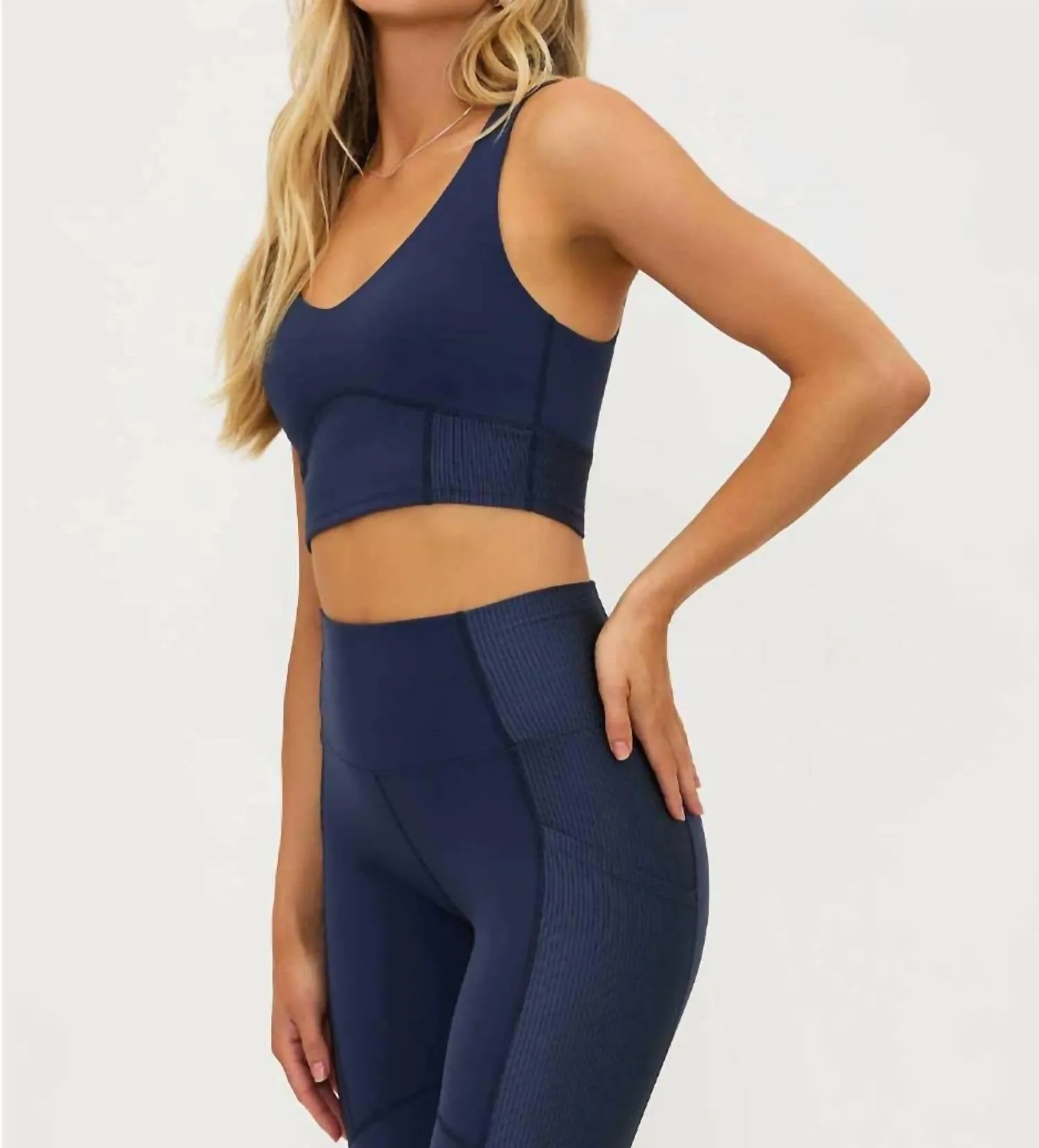 Kaia Sports Bra Top In Ultramarine