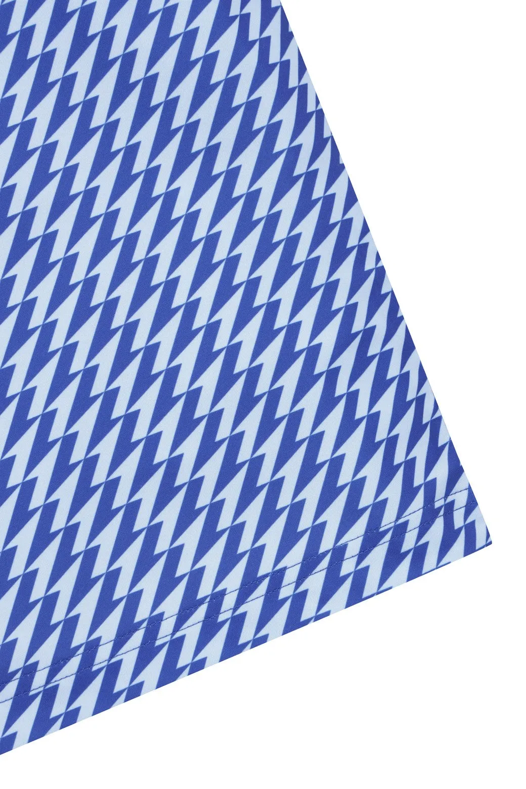Men's ATHLETIC Arrow Rib Collar Polo Blue