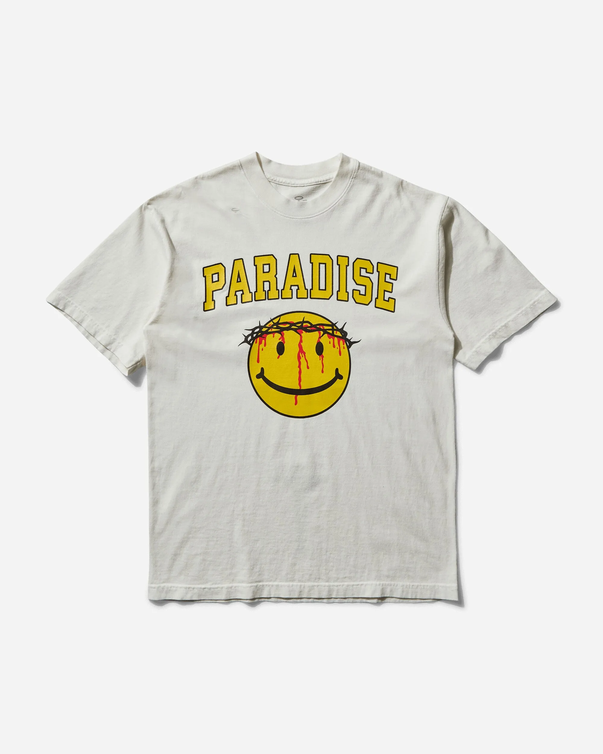 Men's Smiley Jesus T-Shirt White