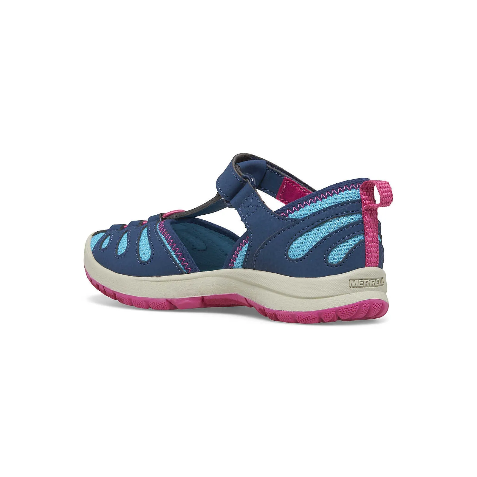 Merrell Shoes Hydro Lily Navy Turquoise/Berry (10c-5Y)