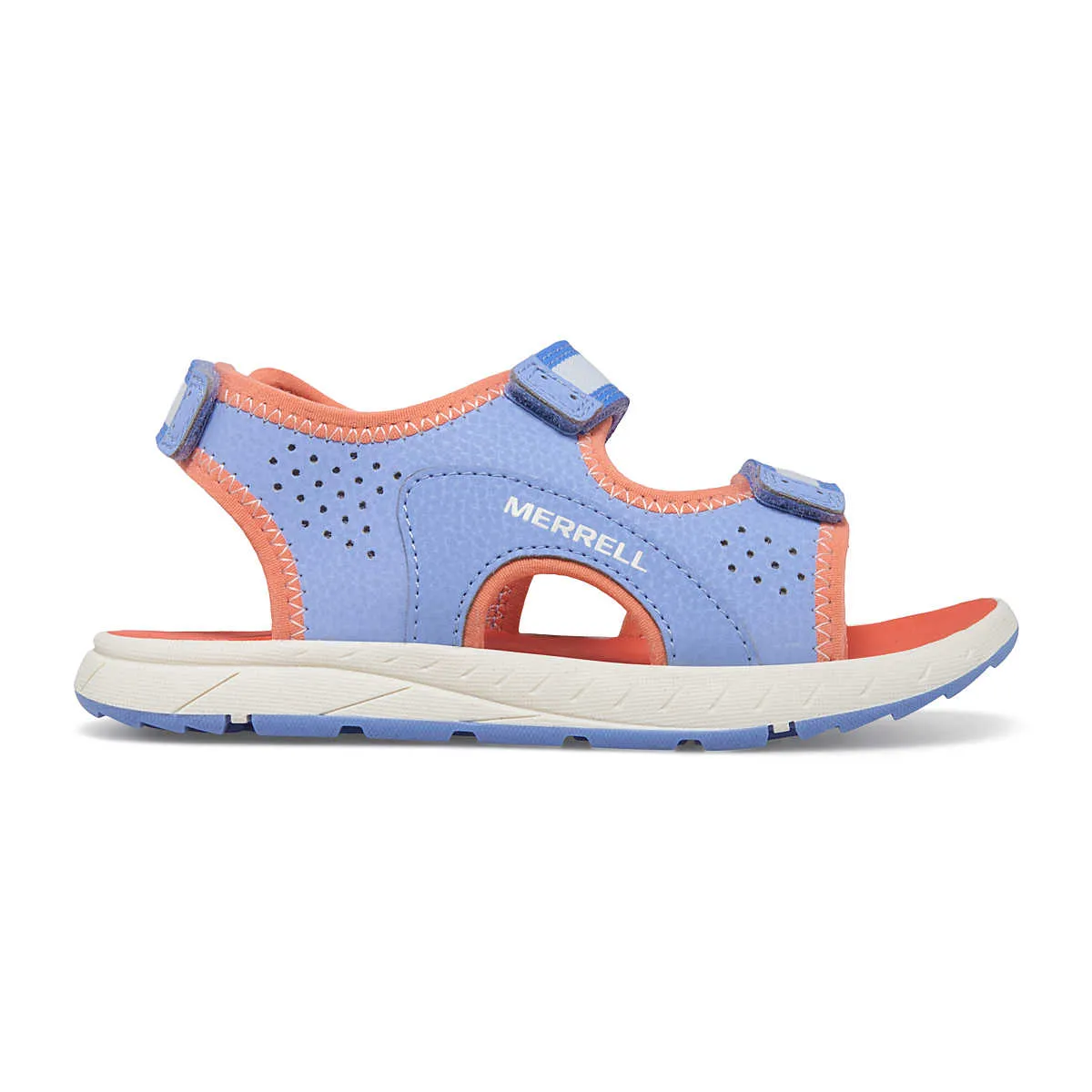 Merrell Shoes Panther Sandal 3.0 Blue/Coral (10c-5Y)