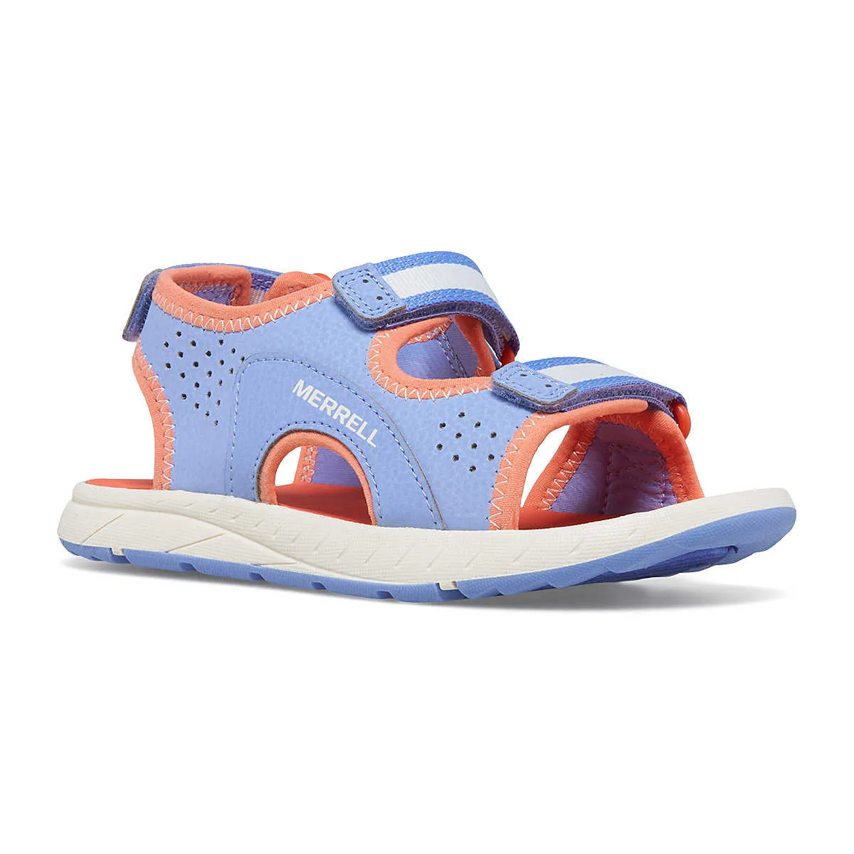Merrell Shoes Panther Sandal 3.0 Blue/Coral (10c-5Y)