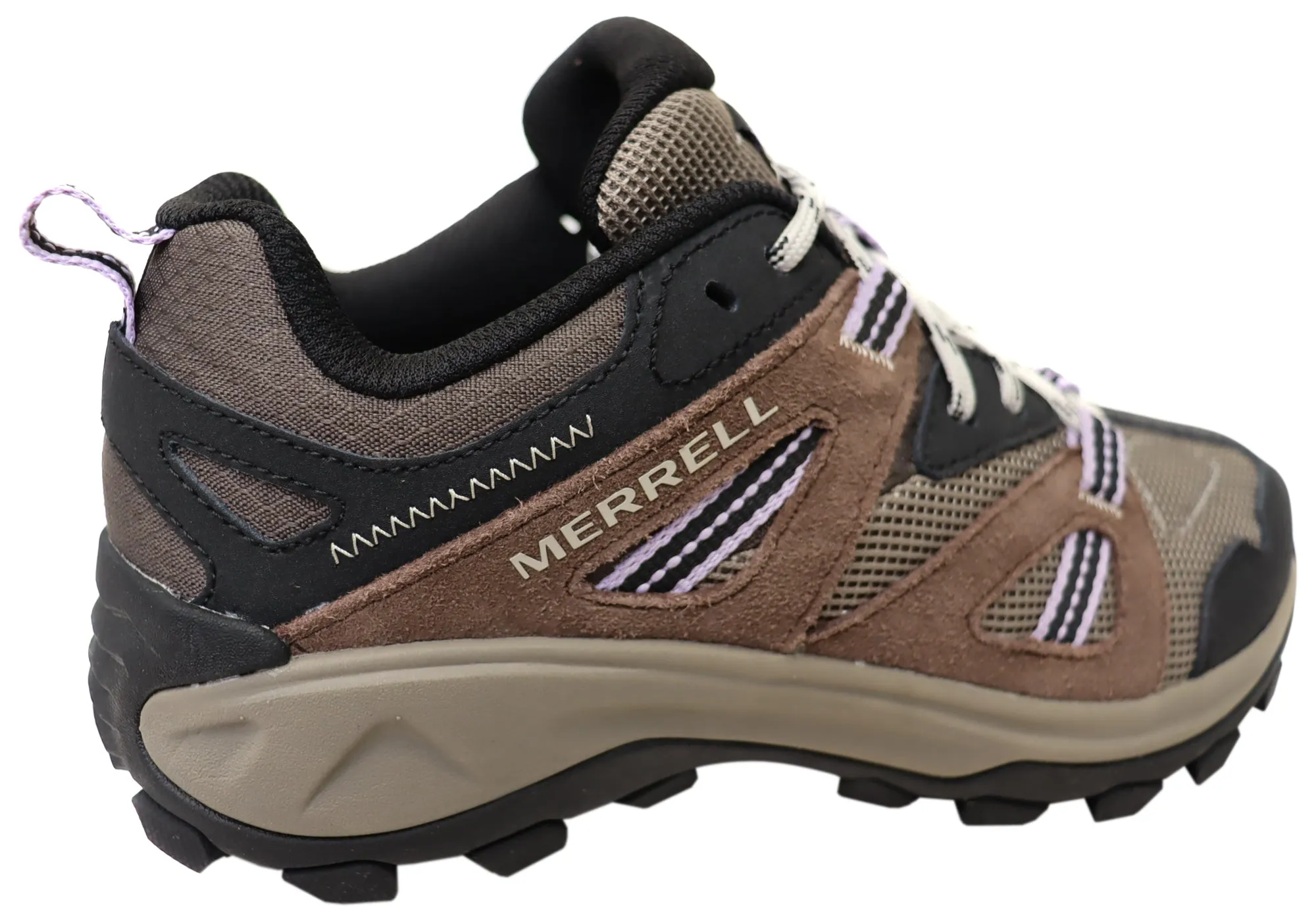 Merrell Womens Deverta 3 Comfortable Leather Hiking Shoes Merrell Shoes
