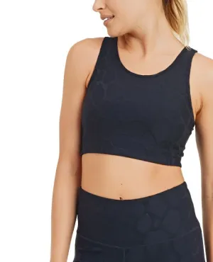 Mono B 3D Giraffe Jacquard TACTEL? Sports Bra AT8040