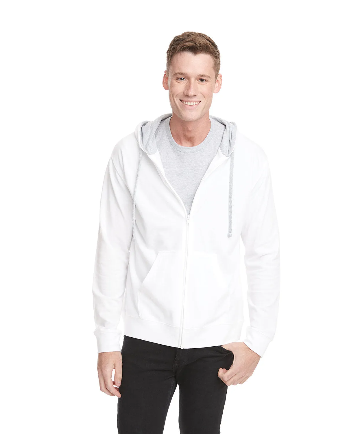 Next Level 9601 Adult French Terry Zip Hoodie