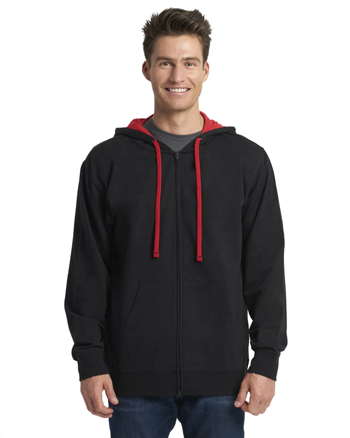 Next Level 9601 Adult French Terry Zip Hoodie