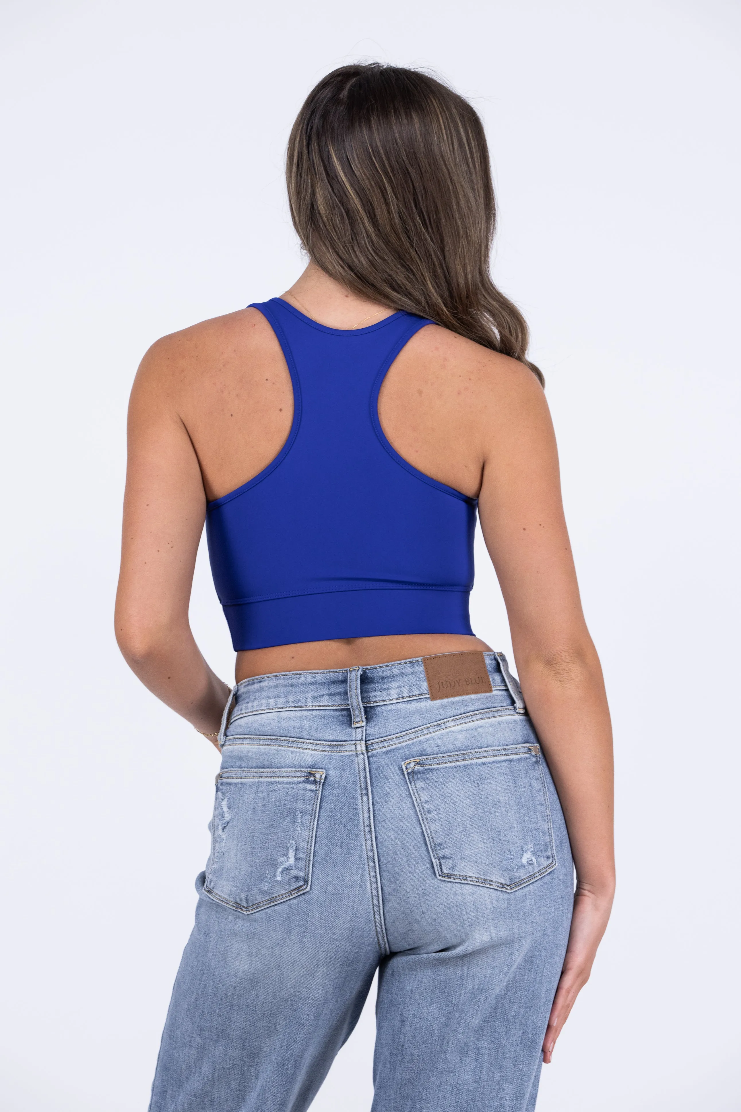 No Pain No Gain Women's Racerback Classic Sports Bra