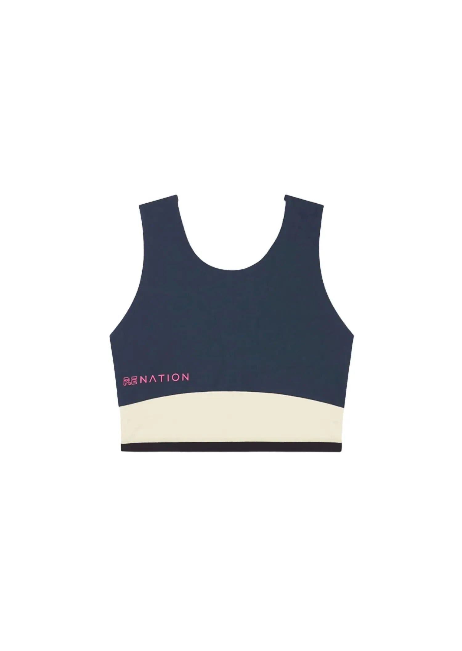 Outline Sports Bra In Midnight Navy