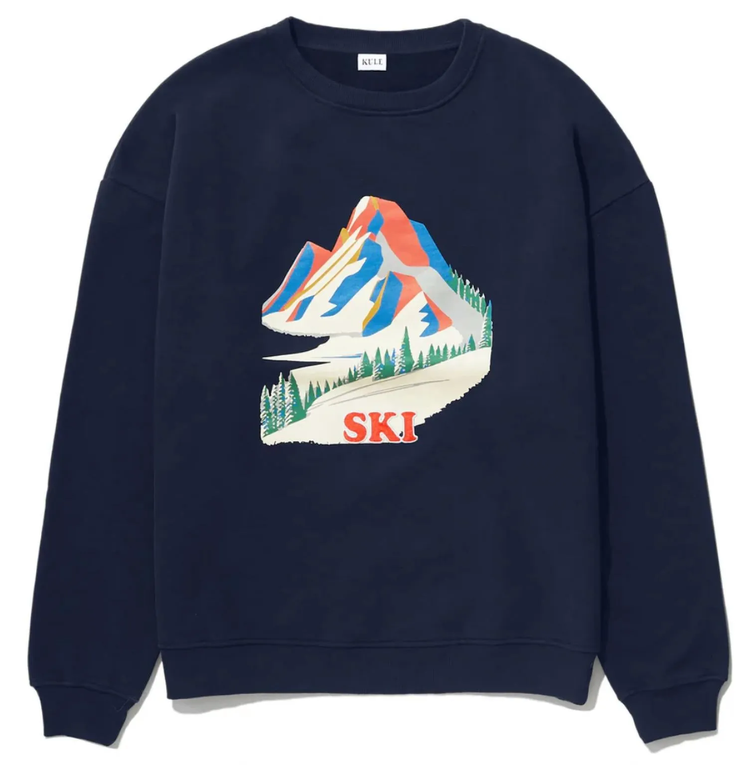 Oversized Alps Sweatshirt In Navy