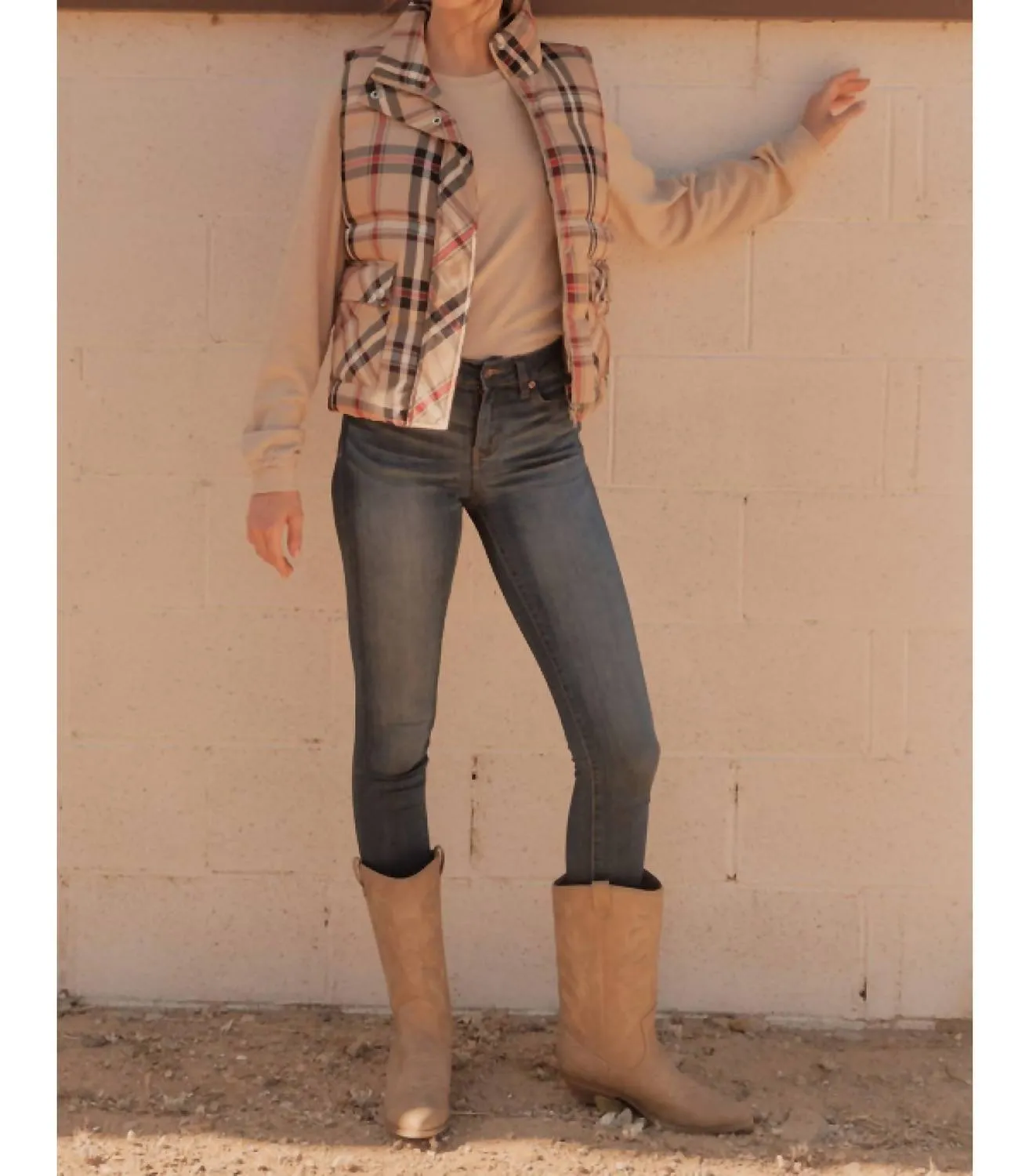 Perfect Long Sleeve Top In Oatmeal