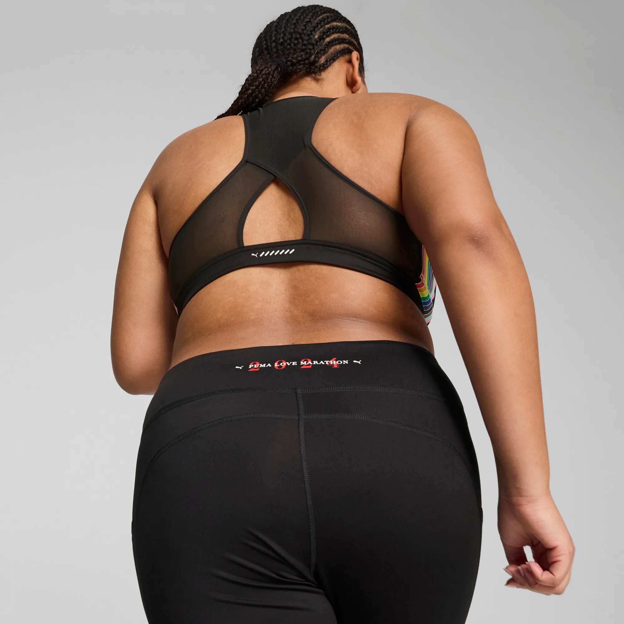 PUMA Women's LOVE MARATHON 4KEEPS Padded Running Bra